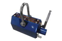 Exo International - Aimant de levage 300kg - CMU 300kg plat / 120kg rond - Porteur certifié CE