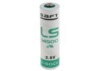 LS 14500 Pile AA 3.6 V Lithium Thionyle Chloride IEC 60079-11 Saft, 2.6 Ah