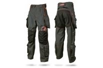 Pantalon travaux acrobatiques Plomb-orange - Bosseur