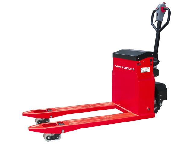 Transpalette électrique robuste pour sols irréguliers 3T 32Ah MW Tools TPL3000P