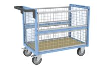 Chariots conteneurs grillagé 500 kg