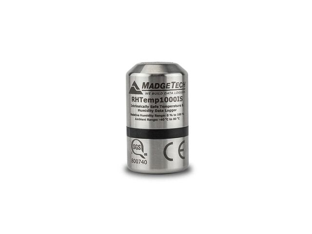 Enregistreur de température et humidité en acier inoxydable | RHTEMP1000IS 