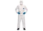 Tyvek Dupont - Combinaison de travail jetable 500 Xpert - Blanc, Taille L - Protection Type 5/6, Catégorie 3