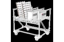 Présentoir mobile picking plaques - charges lourdes | TRILOGIQ SA