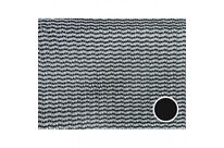 Rouleau de filet brise-vent Noir - Filtration moyenne 100x1m