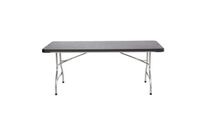 Lifetime - Table de réunion pliante 183x76x74 cm Noir - Charge 500 kg - 8 personnes - Acier Gris