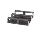 Support de manutention et de distribution | Demie palette plastique à semelles MED68/PP/3S