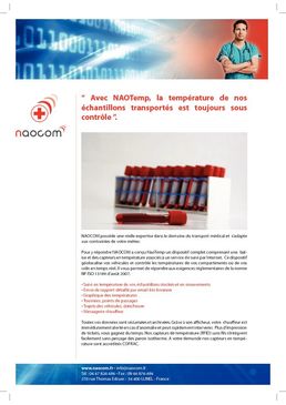 Solutions de suivi de température NAOCOM