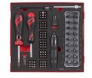 Set de tournevis dynamométriques Foam2 tray HEX- PH- Plat- TX- ROB- TPX- PZ 95 pièces Teng Tools TEDSD14