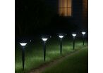 Lampe de Jardin Solaire à Piquet IP65 90lm (lot de 2) - Blanc Froid 6000K - 8000K