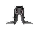 Rail Magnétique Encastré 48V NOIR pour Enduit - 2m