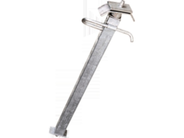 Lisse extensible de protection appuis téton peint ou galvanisé 0,7 à  2,5 m