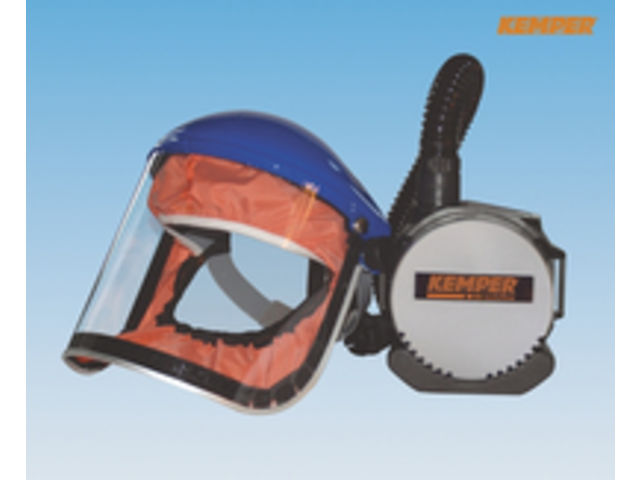 Ensemble d’aération portable: KEMPER autoflow® avec visière