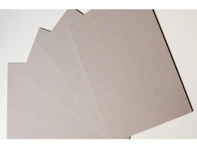 Carton gris à surface lisse | ASAP SAS