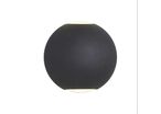 Applique Murale Design LED Double Faisceau IP54 6W - Blanc Chaud 2300K - 3500K / Noir