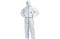Tyvek Dupont - Combinaison Jetable 600 Plus - XL - Protection Type 5/6 Blanc - Vêtement de Travail