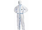 Tyvek Dupont - Combinaison Jetable 600 Plus - XL - Protection Type 5/6 Blanc - Vêtement de Travail