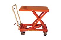 Bishamon - Table Élévatrice Mobile Hydraulique 300kg - Plateau 815x500mm - Hauteur Max 865mm - Acier - 3 Ans Garantie