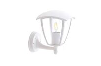 Lanterne Murale Extérieure pour Ampoule E27 - Blanc