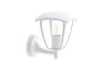 Lanterne Murale Extérieure pour Ampoule E27 - Blanc