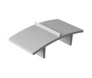 Table teqball en béton - Tekfoot