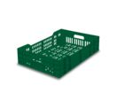 Caisse ajourée alimentaire GILAC - 600x400 mm - recyclée