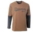 Tee-shirt Manches longues Camel-graphite du S à  3 XL - Bosseur