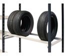 Support pour stockage de pneus L.1170 x P.600 mm avec 4 crochets pour rayonnage peint Universel