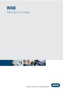 Mélange tridimensionnel et broyage à microbilles