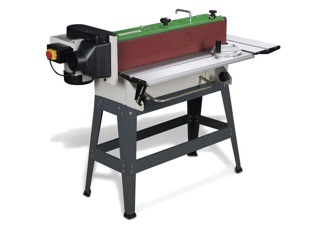 Ponceuse de chants longueur de ponçage 823 mm bande abrasive 152x2010 mm 1,5 kW 230V Holzstar KSO790 230V