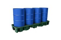 Bac de rétention PE DRUM 240/4e - Pour huiles, fioul, gasoil - CEMO