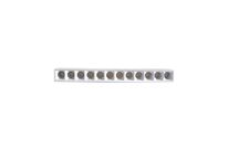 Projecteur LED sur Rail Magnétique 48V DC 12W - Blanc Chaud 2300K - 3500K / Blanc / Non