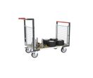 Chariot modulaire grille 2 dossiers - 500 kg