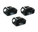3 Batteries MAKITA BL1830 Li-Ion 18 V 3,0 Ah