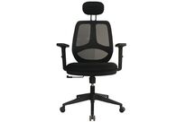 Manutan Expert - Siège de bureau Tria Ergonomique - Accoudoir Fixe - Synchrone - Noir - Charge 150kg