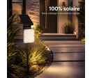 Spot LED Extérieur à Piquer IP65 Solaire 8W 1150lm 144lm/W avec Détecteur CCT 3000K - 4000K -
