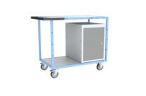 Servante établi équipée, 1 bloc porte, 250 kg