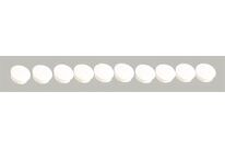 BOITE 10 AIMANTS RONDS 20 mm BLANCS (1901015)