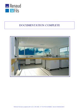 Agencement de laboratoire et ventilation industrielle – Paillasses, sorbonnes et captages techniques | RENAUD & Fils