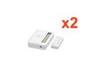 Lampe d'armoire LED à Pile avec Commande Magnétique 0,5W (Lot de 2) - Blanc Neutre 4000K -