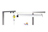 Support pour porte-outils et rampe lumineuse L.1200 mm