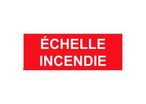 Panneau échelle incendie