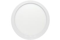 Pack de  5 - Plafonnier LED 24W Rond - Blanc Froid 6000K - 8000K