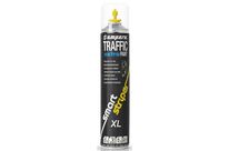 Ampere System - Lot 6 Peintures Aérosol Traffic Extra Paint XL 750ml Jaune - Marquage Permanent - Haute Couverture