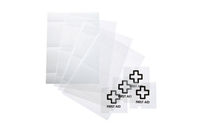 Planches d'insertions A4 pour plaque de porte - CRYSTAL SIGN 105 x 105 mm