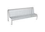Banc public en acier Perforé