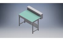 Paillasse verre émaillé P. 600 mm utile | R-T5-EM6-12 