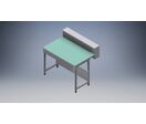 Paillasse verre émaillé P. 600 mm utile | R-T5-EM6-12 