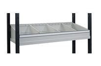 Casier triangulaire L.970 x P.400 mm renforcé rayonnage Universel peint