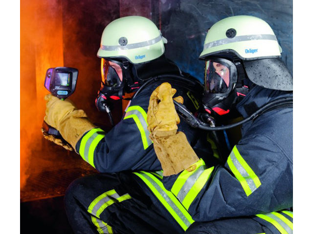 Draeger UCF 7000 - Caméra thermique ATEX 19 200 pixels - jusqu'à 1 000°C
